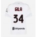 AC Milan Mario Gila #34 Dámské Venkovní Dres 2026-27 Krátkým Rukávem AC Milan Mario Gila #34 Dámské Venkovní Dres 2026-27 Krátkým Rukávem